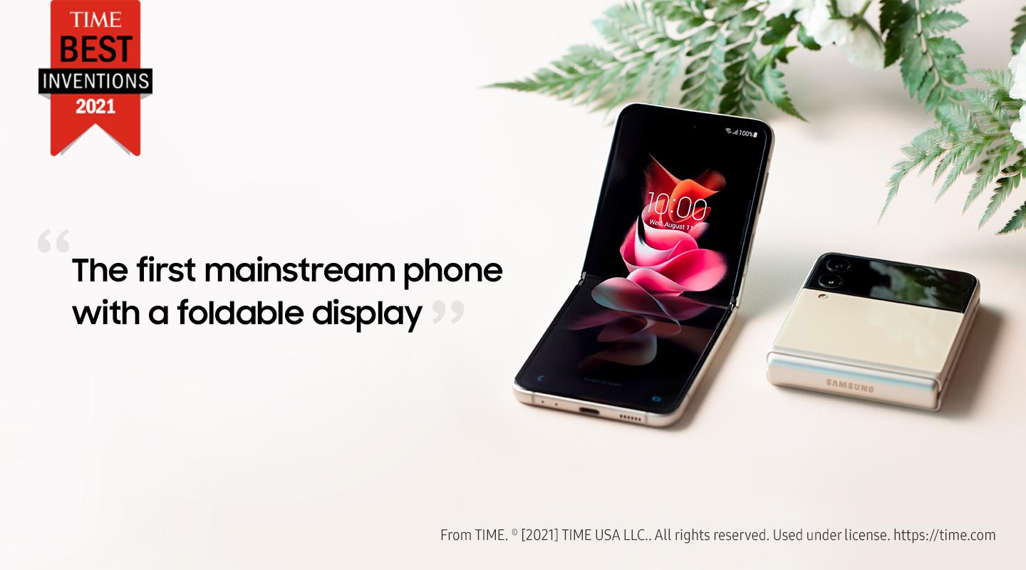 手机品类里的唯一 三星Galaxy Z Flip3 5G获《时代周刊》年度百大发明