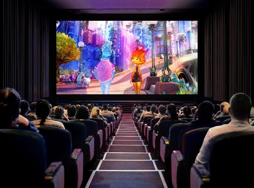 迪士尼×皮克斯的新片《疯狂元素城》将在三星Onyx影厅LED屏幕上以4K HDR的形式放映