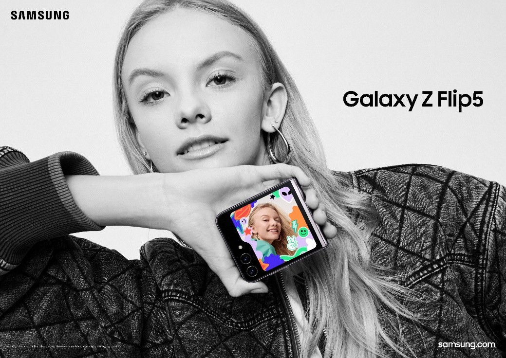 三星Galaxy Z Flip5：为Z世代构建潮流个性的智能移动体验