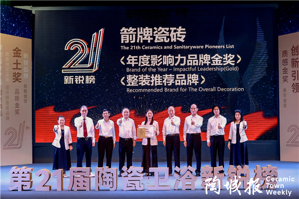 箭牌瓷砖的「逆袭密码」：双奖背后，如何用一片瓷砖改写行业游戏规则？